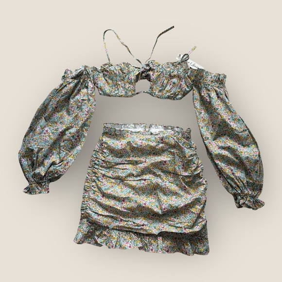 For Love & Lemons - Floral 2-Piece Set – Size M (NWT) - Picture 10 of 10